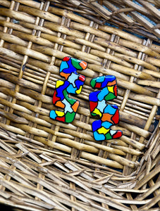 Puzzle Earrings